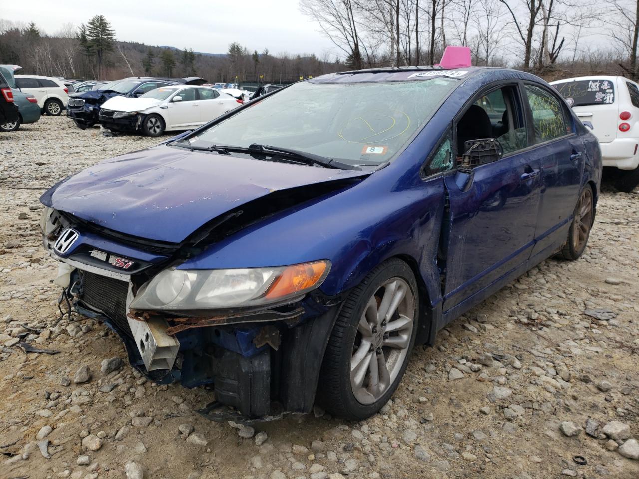 Photo 2 from auction – 2007 HONDA CIVIC SI with VIN 2HGFA55577H702901