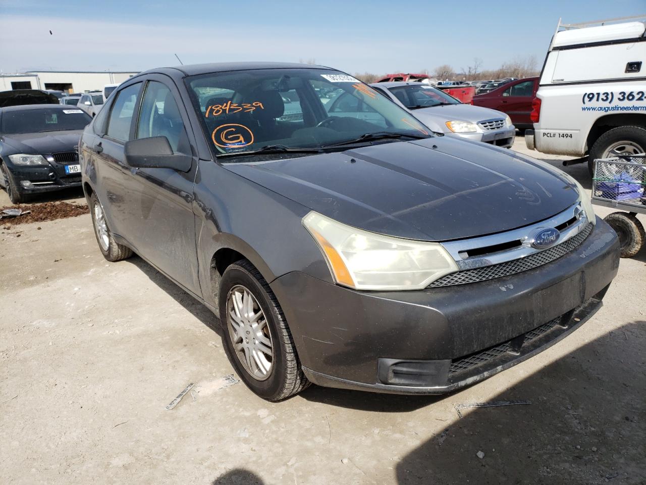 FORD FOCUS SE 2009 with VIN 1FAHP35N79W184339 - Photo from auction