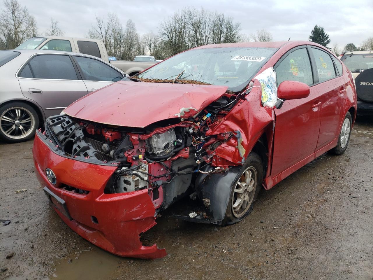 Photo 2 from auction – 2010 TOYOTA PRIUS with VIN JTDKN3DU0A0114218