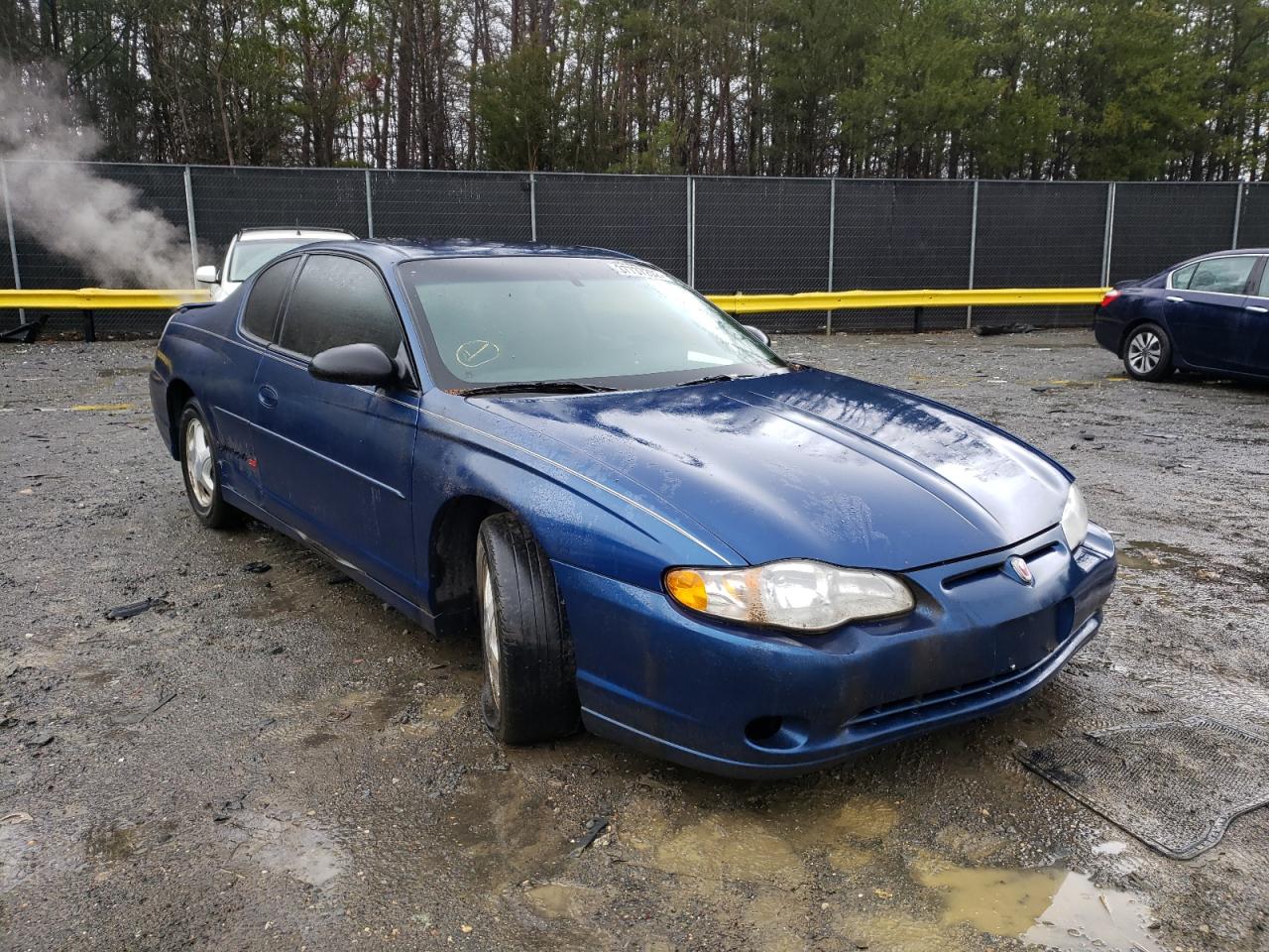 CHEVROLET MONTE CARL 2003 with VIN 2G1WX12K339408084 - Photo from auction