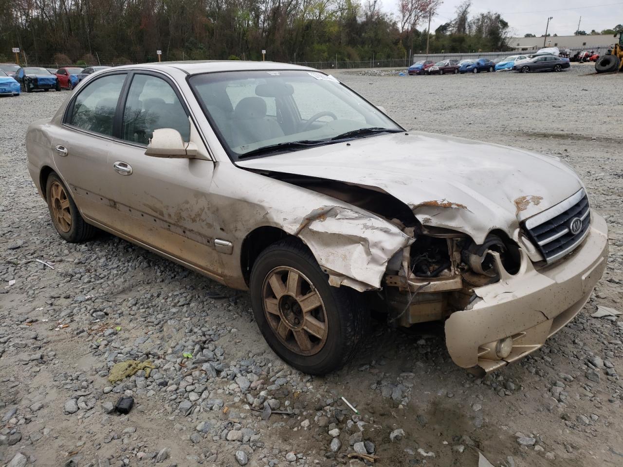 Photo 1 from auction – 2004 KIA OPTIMA LX with VIN KNAGD126245321361