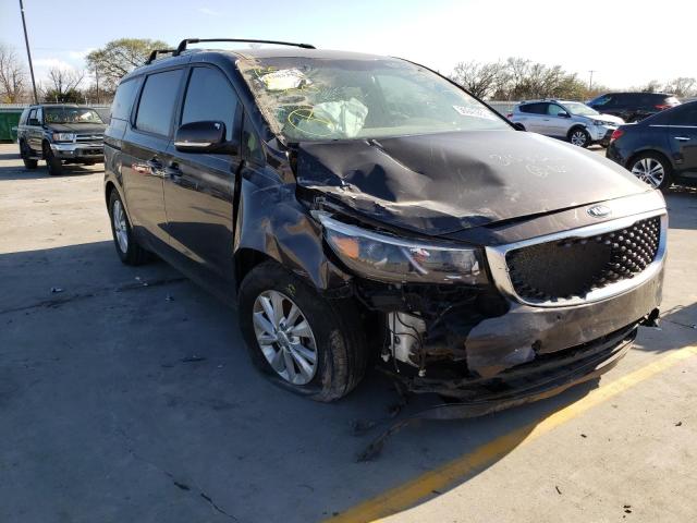 KIA SEDONA LX 2016 with VIN KNDMB5C19G6216420 - Photo from auction