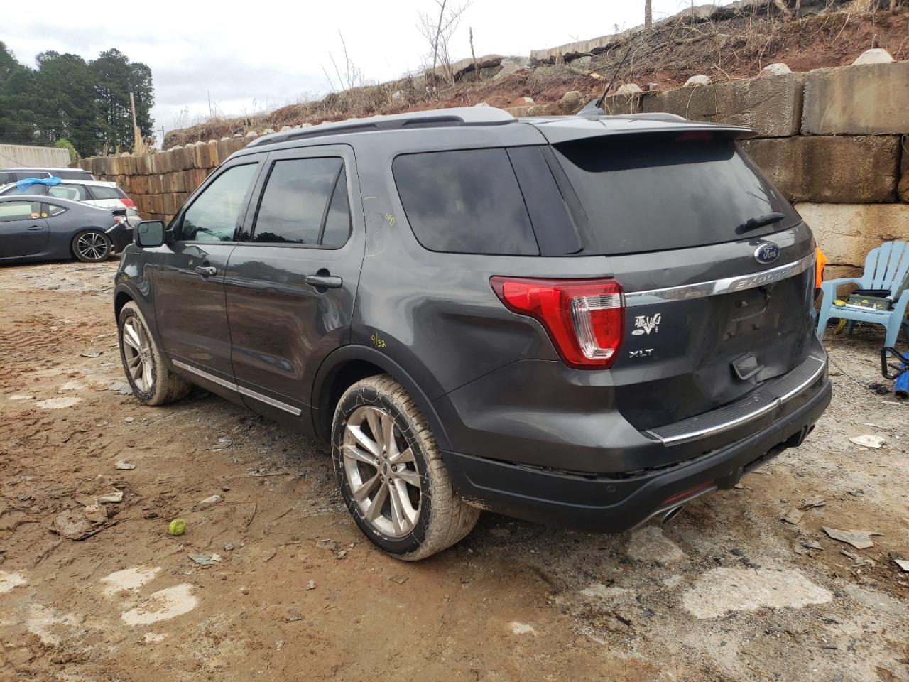 Photo 3 from auction – 2018 FORD EXPLORER X with VIN 1FM5K7D81JGB74625