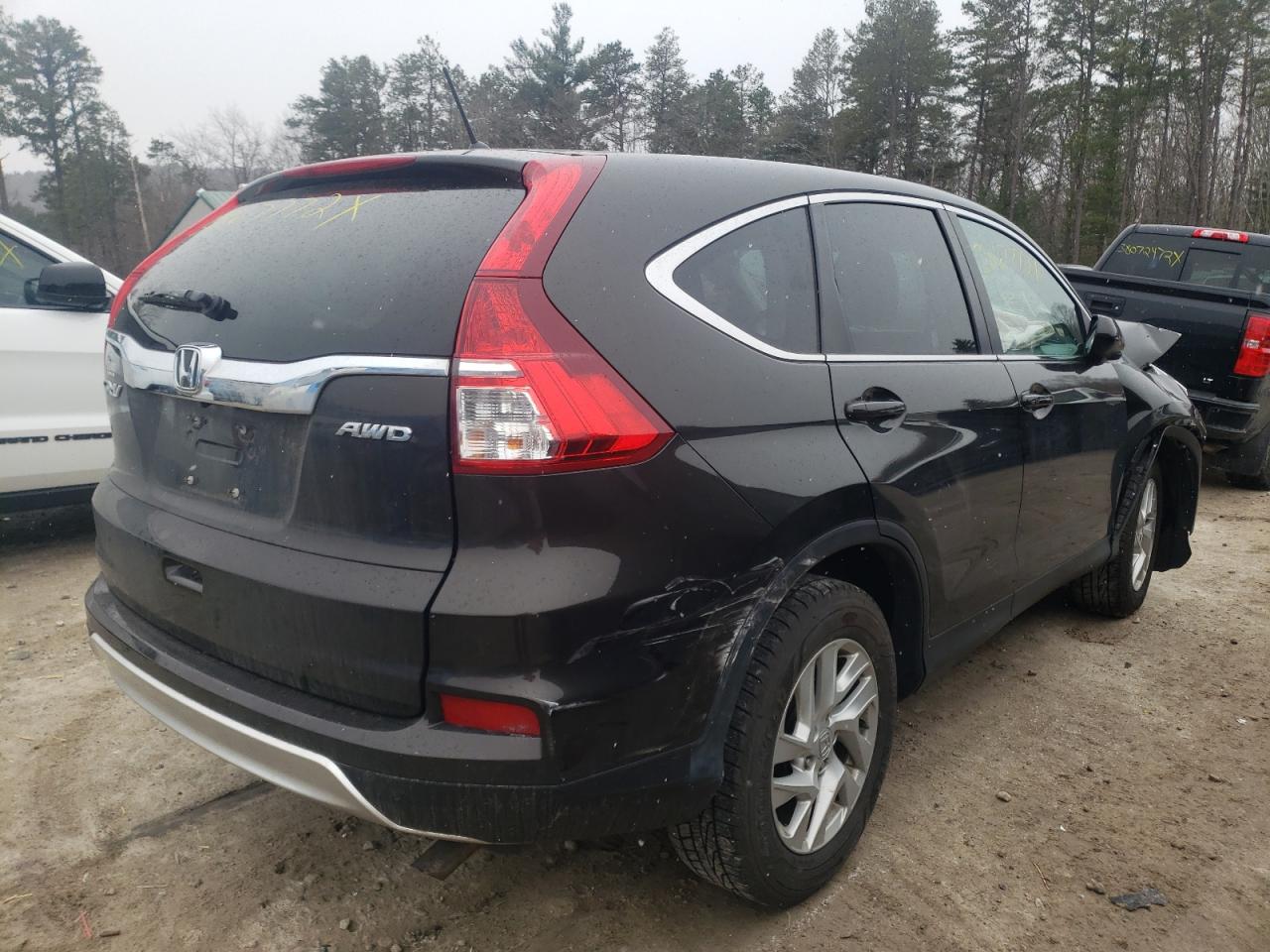 Photo 4 from auction – 2016 HONDA CR-V EX with VIN 5J6RM4H50GL049074