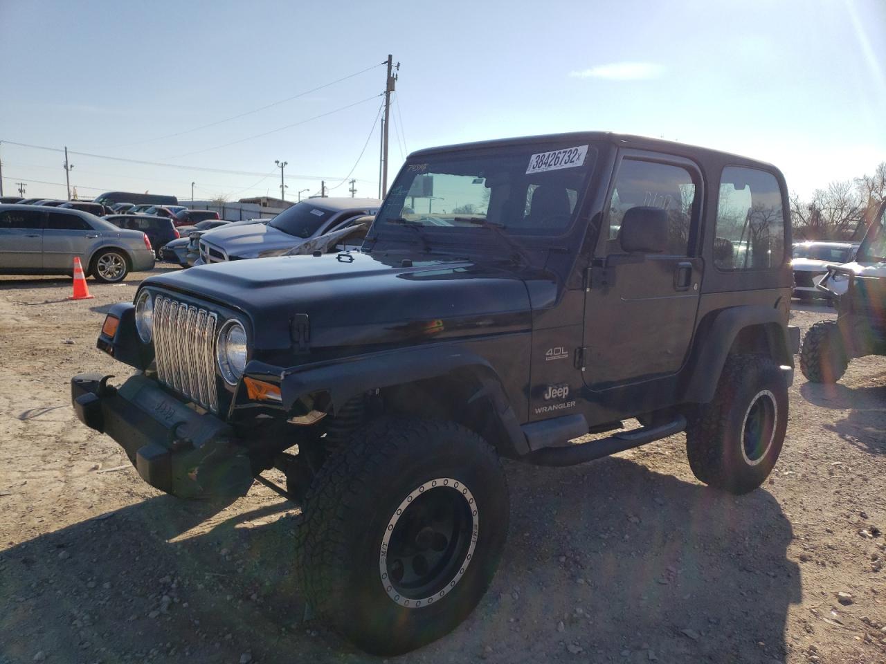 Photo 2 from auction – 2004 JEEP WRANGLER X with VIN 1J4FA39S54P745976