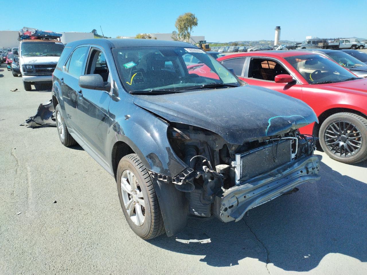 CHEVROLET EQUINOX LS 2014 with VIN 2GNALAEK9E6185876 - Photo from auction
