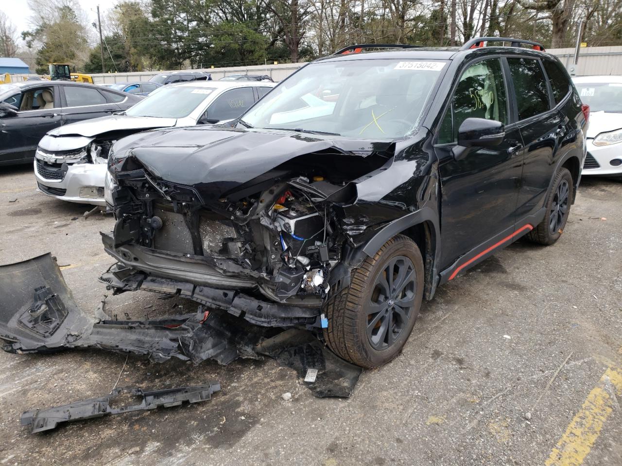 Photo 2 from auction – 2019 SUBARU FORESTER S with VIN JF2SKAPC6KH516605