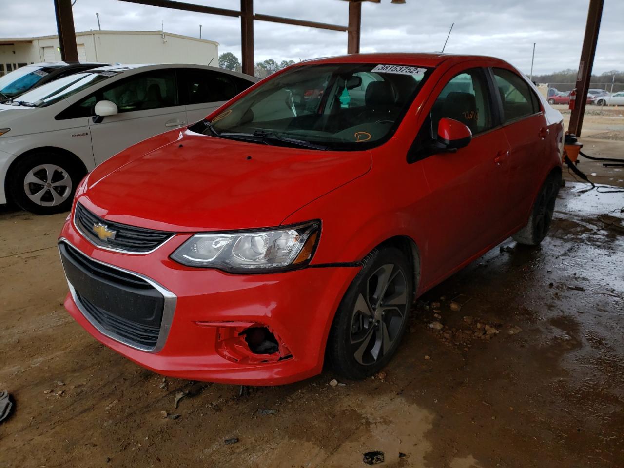 Photo 2 from auction – 2017 CHEVROLET SONIC PREM with VIN 1G1JF5SB6H4141652
