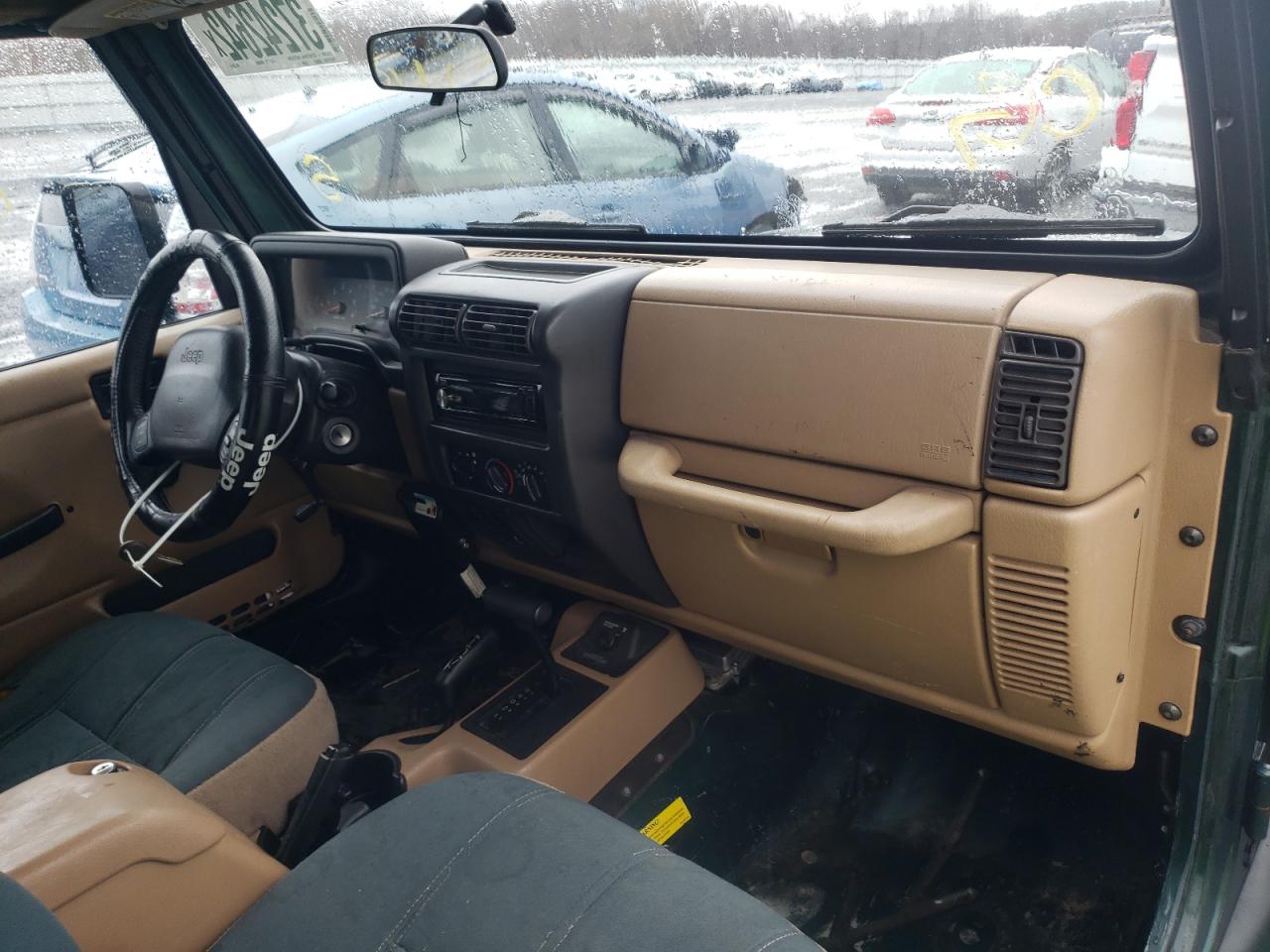 Photo 9 from auction – 2001 JEEP WRANGLER / with VIN 1J4FA59S31P320716