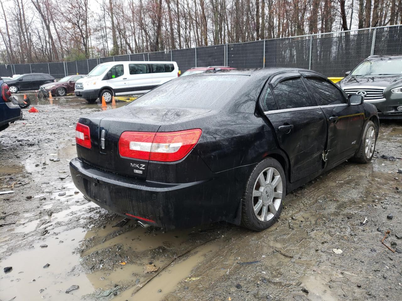 Photo 4 from auction – 2008 LINCOLN MKZ with VIN 3LNHM28T08R642873