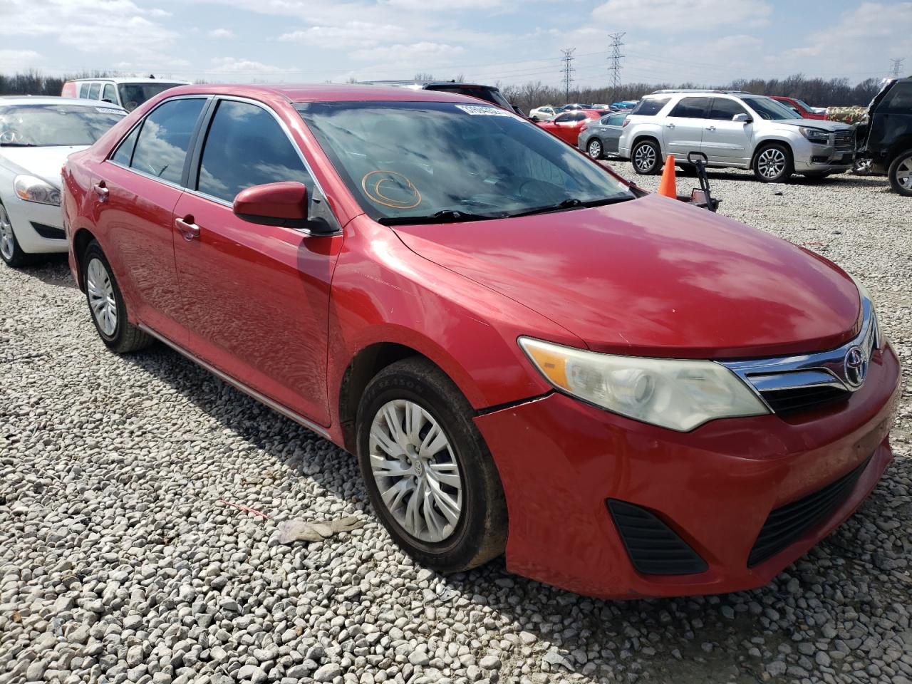 TOYOTA CAMRY BASE 2012 with VIN 4T1BF1FK8CU530053 - Photo from auction
