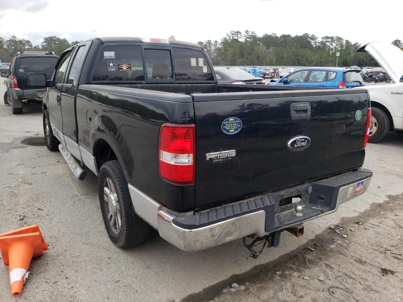 Photo 3 from auction – 2007 FORD F150 with VIN 1FTPX12V17KD45173