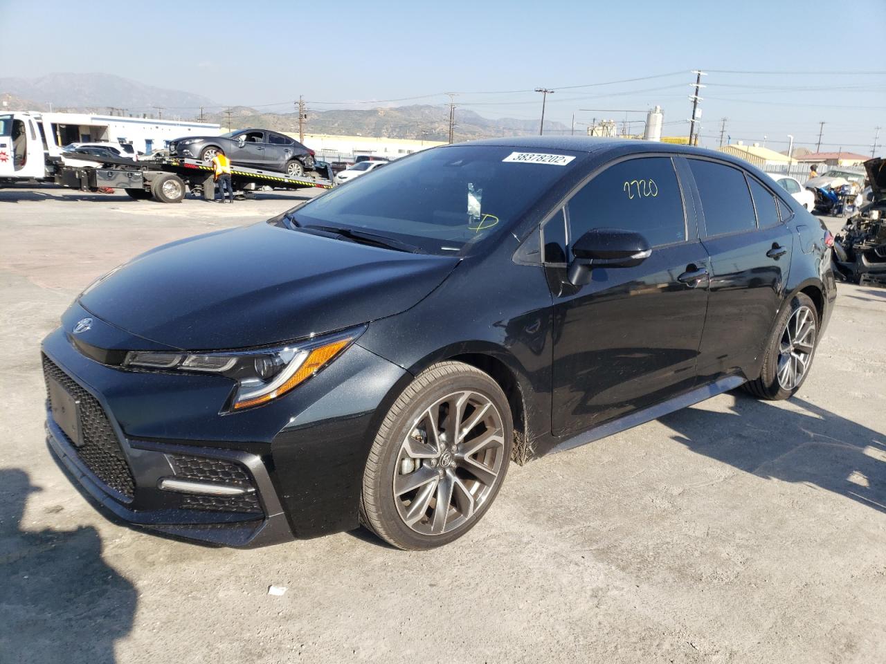 Photo 2 from auction – 2022 TOYOTA COROLLA SE with VIN 5YFS4MCEXNP104827