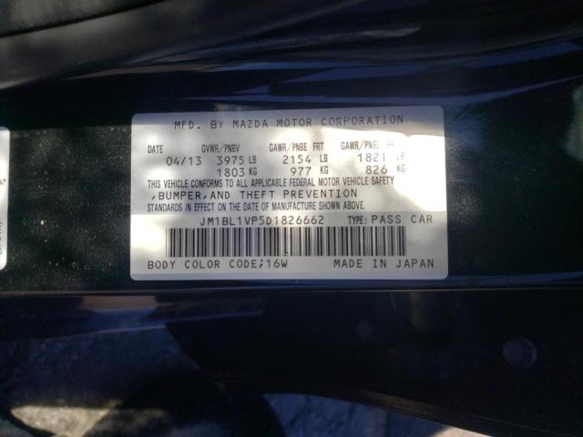 Photo 10 from auction – 2013 MAZDA 3 I with VIN JM1BL1VP5D1826662