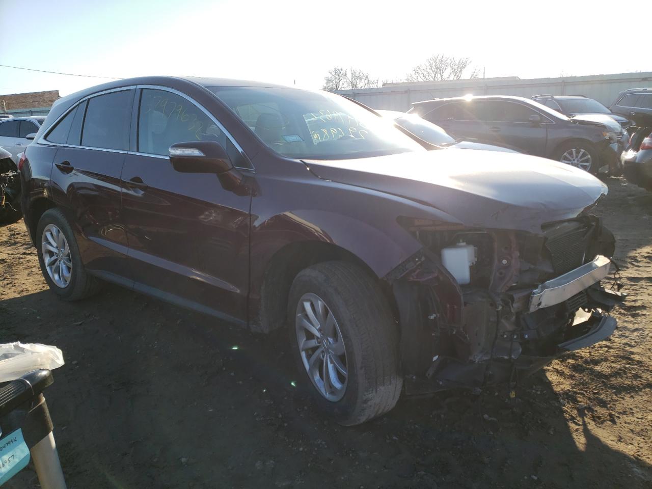 ACURA RDX TECHNO 2018 with VIN 5J8TB4H5XJL001009 - Photo from auction