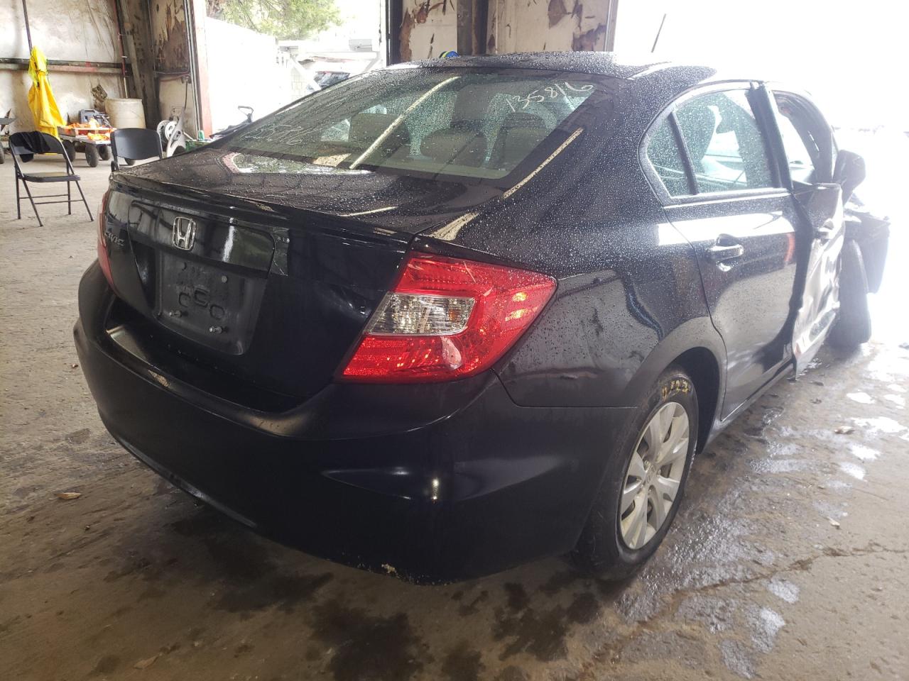 Photo 4 from auction – 2012 HONDA CIVIC with VIN 19XFB2F5XCE099196