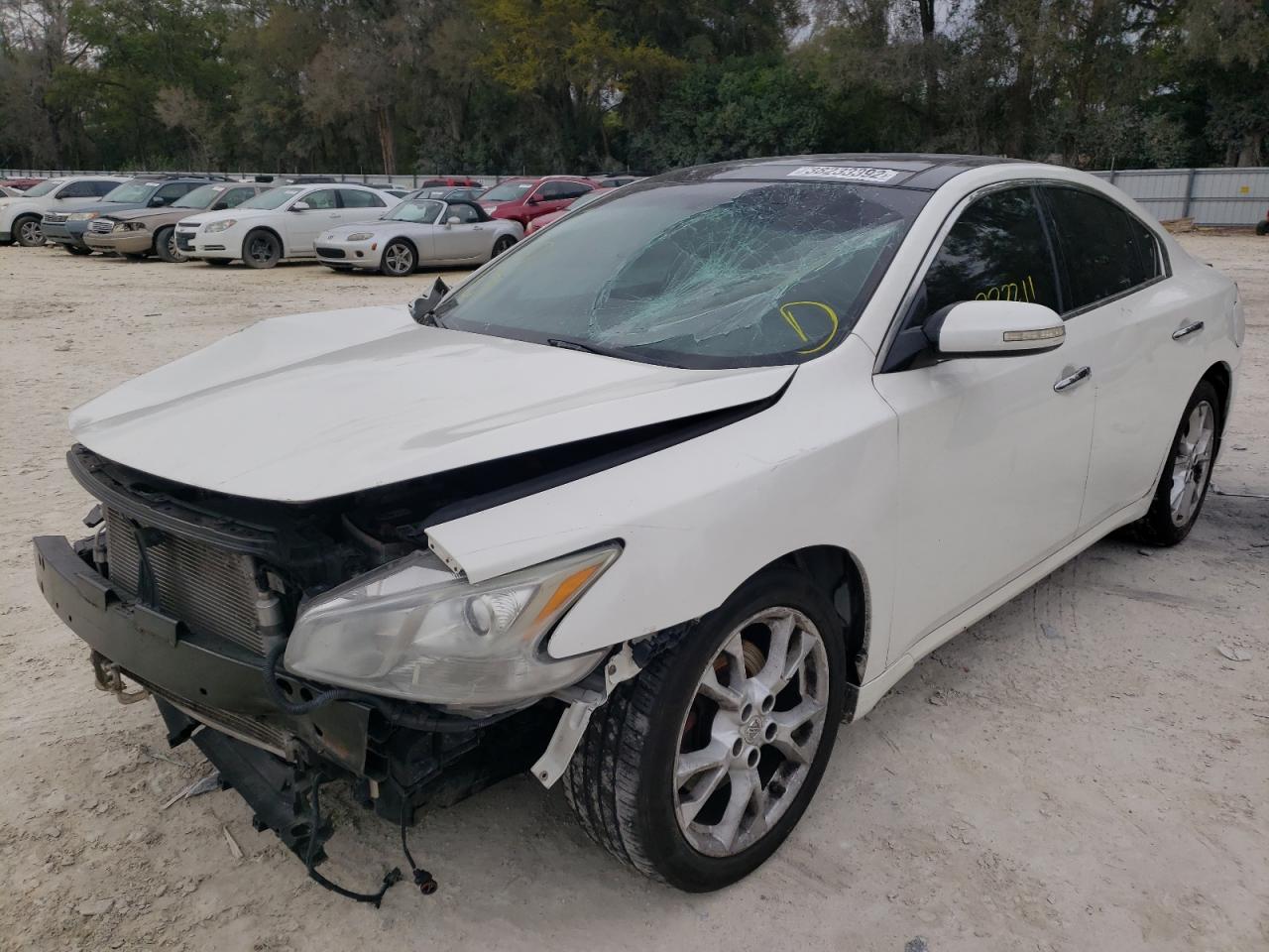 Photo 2 from auction – 2012 NISSAN MAXIMA S with VIN 1N4AA5AP9CC816207