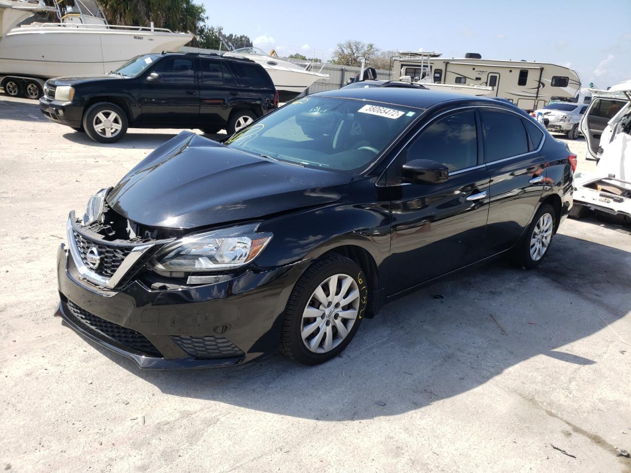 Photo 2 from auction – 2016 NISSAN SENTRA S with VIN 3N1AB7AP1GL638003