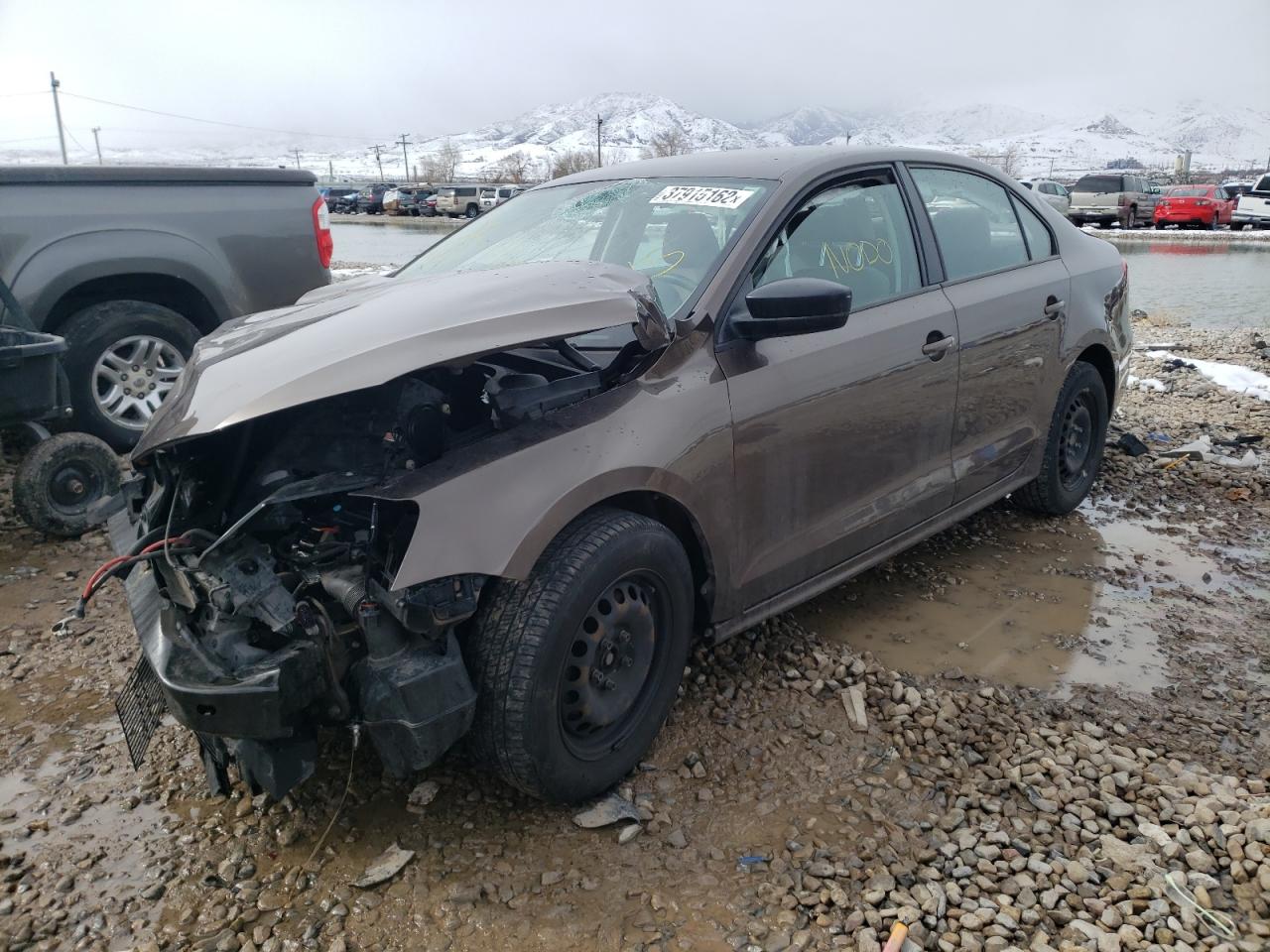 Photo 2 from auction – 2013 VOLKSWAGEN JETTA BASE with VIN 3VW1K7AJ3DM411701