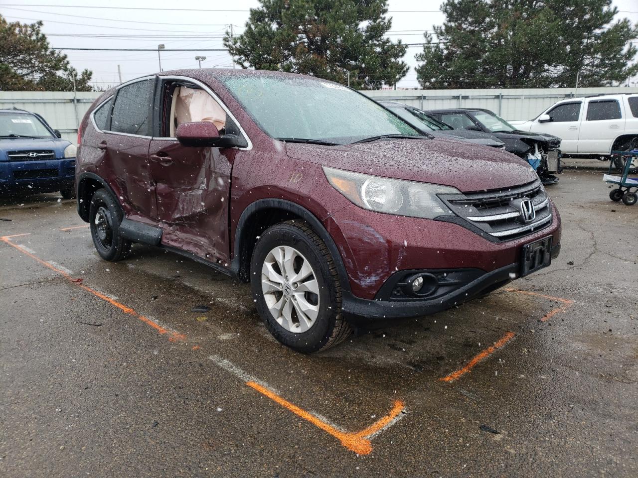 Photo 1 from auction – 2012 HONDA CR-V EX with VIN 5J6RM3H50CL034529
