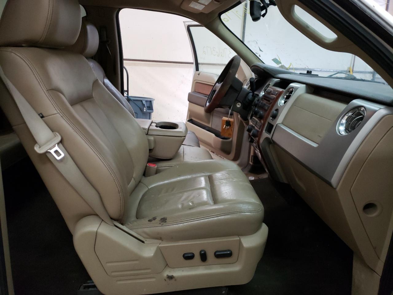 Photo 5 from auction – 2010 FORD F150 SUPER with VIN 1FTFW1EV1AFA96402