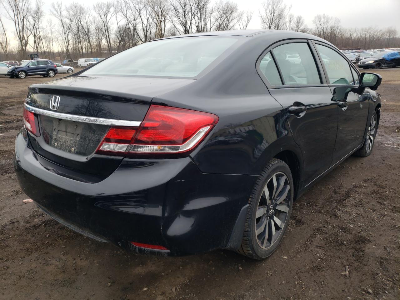 Photo 4 from auction – 2015 HONDA CIVIC EXL with VIN 19XFB2F94FE200689