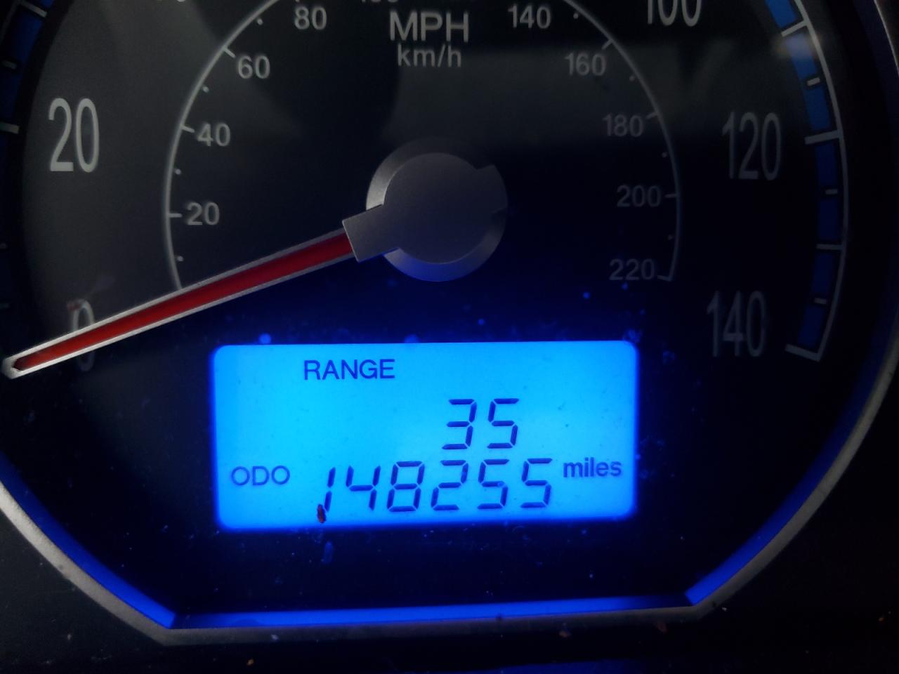 Photo 8 from auction – 2009 HYUNDAI SANTA FE G with VIN 5NMSG73D59H255607