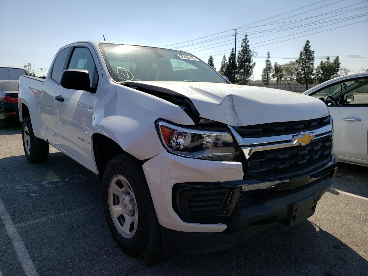 CHEVROLET COLORADO 2021 with VIN 1GCHSBEA7M1136362 - Photo from auction