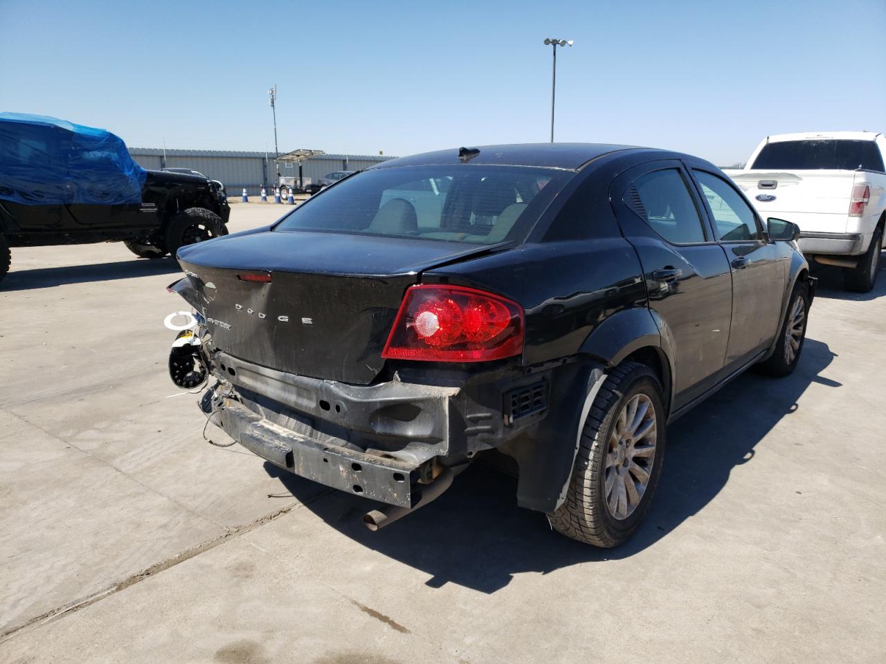 Photo 4 from auction – 2013 DODGE AVENGER SE with VIN 1C3CDZAB8DN637687