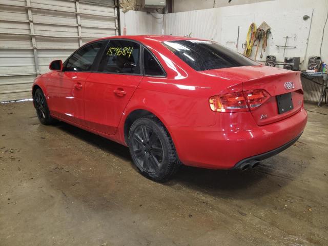 Photo 3 from auction – 2009 AUDI A4 PREMIUM with VIN WAUJF78K99N053830