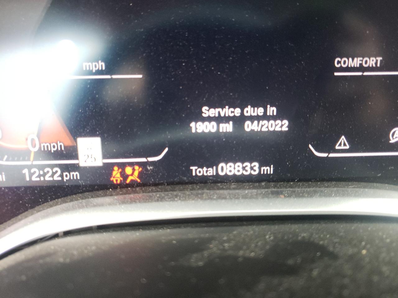 Photo 8 from auction – 2022 BMW 750 XI with VIN WBA7U2C07NCG89793