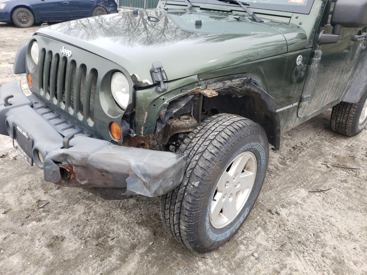 Photo 9 from auction – 2008 JEEP WRANGLER X with VIN 1J4FA24188L642430