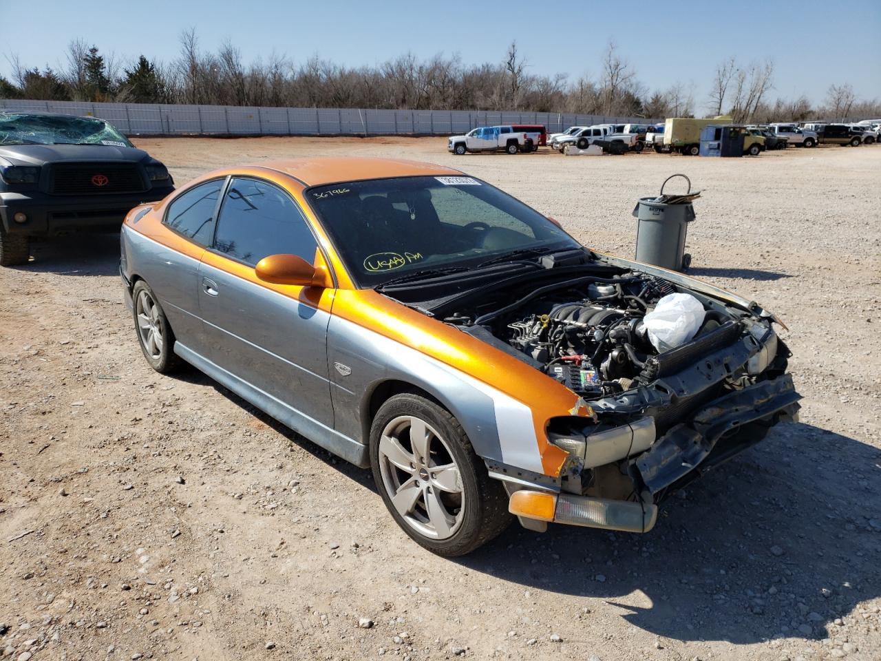 PONTIAC GTO 2005 with VIN 6G2VX12U75L367966 - Photo from auction