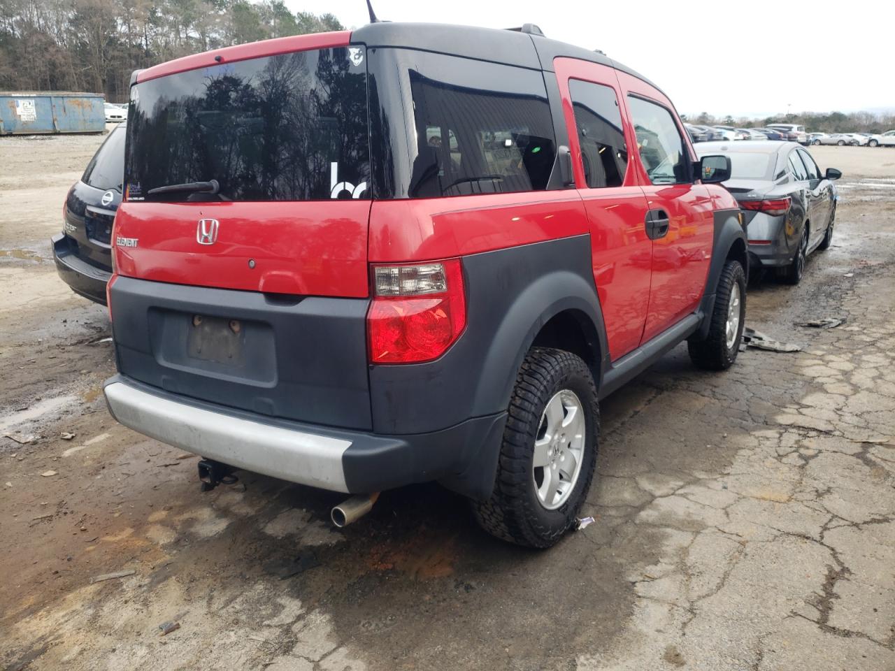 Photo 4 from auction – 2005 HONDA ELEMENT EX with VIN 5J6YH276X5L003165