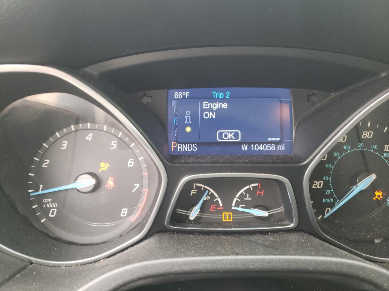 Photo 8 from auction – 2014 FORD FOCUS SE with VIN 1FADP3F26EL130190