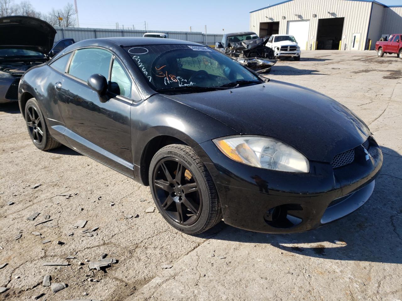 MITSUBISHI ECLIPSE ES 2007 with VIN 4A3AK64F27E072697 - Photo from auction