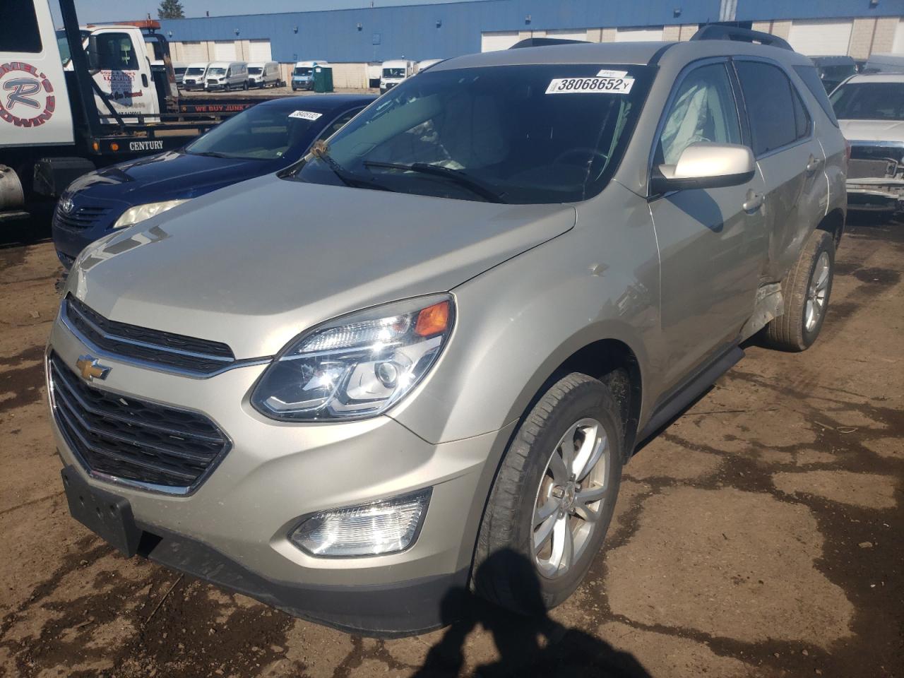 Photo 2 from auction – 2016 CHEVROLET EQUINOX LT with VIN 1GNALCEK7GZ102660