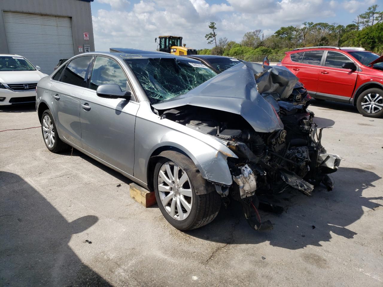AUDI A4 PREMIUM 2010 with VIN WAUEFAFL5AN013453 - Photo from auction