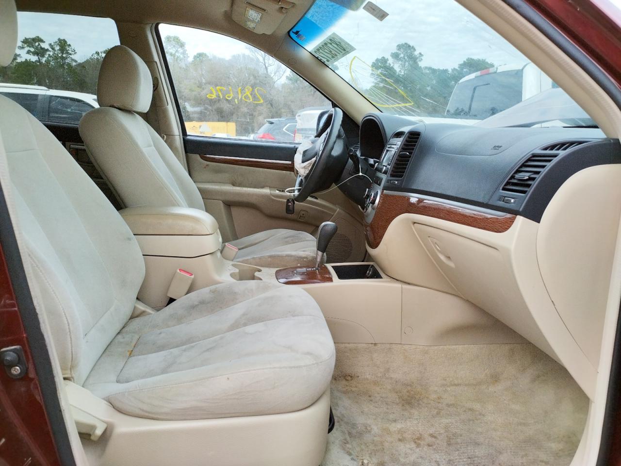 Photo 5 from auction – 2009 HYUNDAI SANTA FE G with VIN 5NMSG13D09H287152