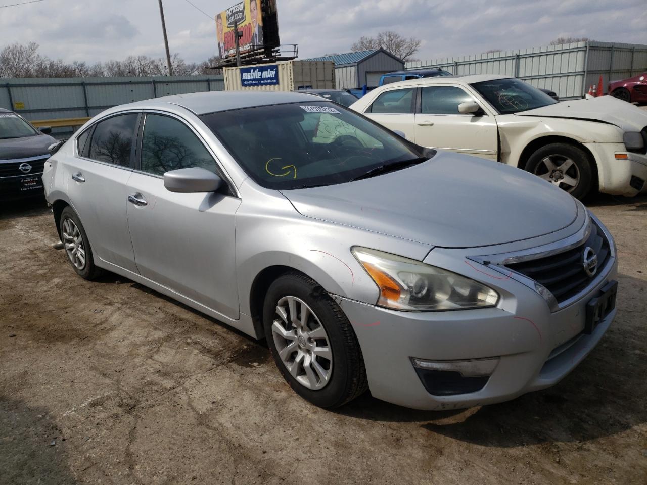 NISSAN ALTIMA 2.5 2013 with VIN 1N4AL3AP3DC257611 - Photo from auction