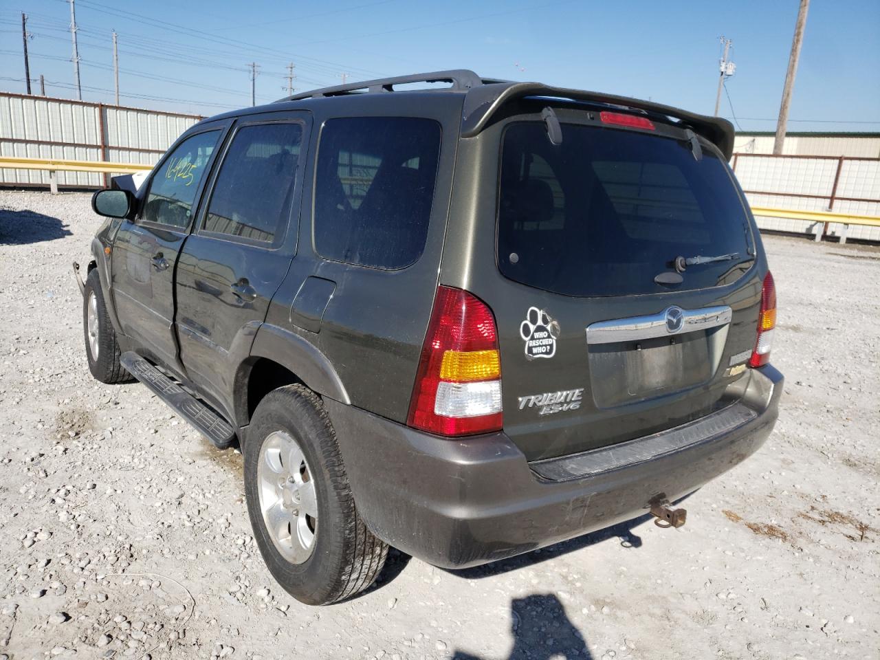 Photo 3 from auction – 2002 MAZDA TRIBUTE LX with VIN 4F2CU09122KM30097