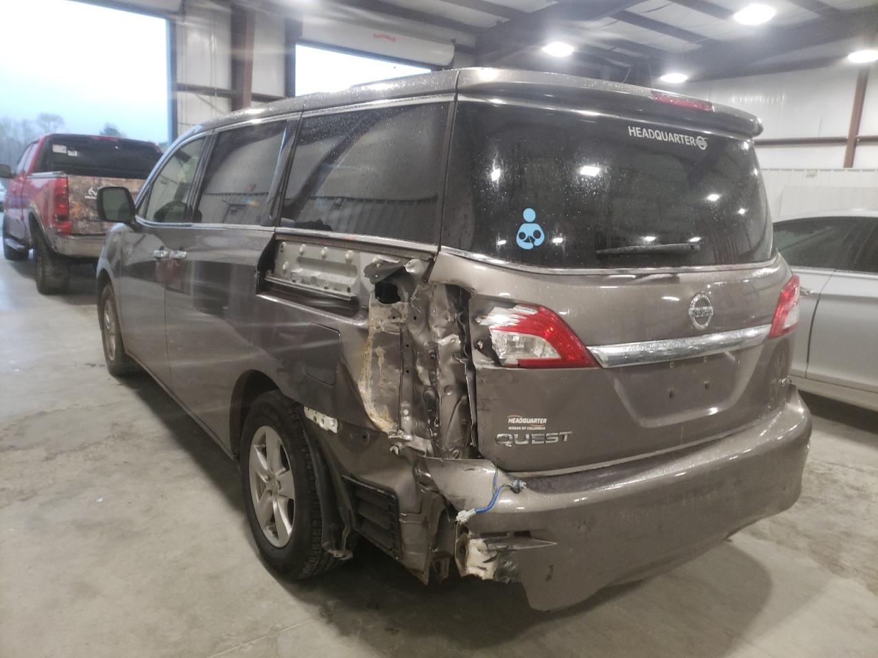 Photo 3 from auction – 2015 NISSAN QUEST S with VIN JN8AE2KP3F9121996