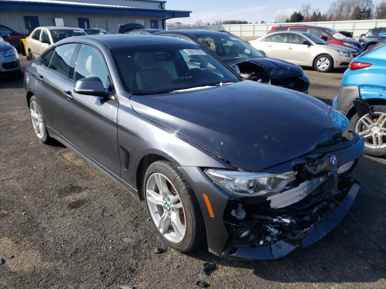 BMW 430XI GRAN 2017 with VIN WBA4F9C54HG439696 - Photo from auction