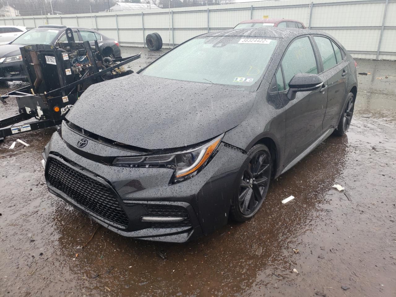 Photo 2 from auction – 2021 TOYOTA COROLLA SE with VIN 5YFS4MCE1MP096678
