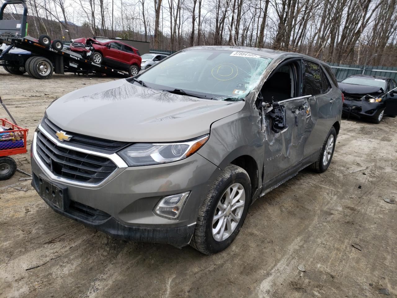 Photo 2 from auction – 2018 CHEVROLET EQUINOX LT with VIN 3GNAXSEV0JS636886