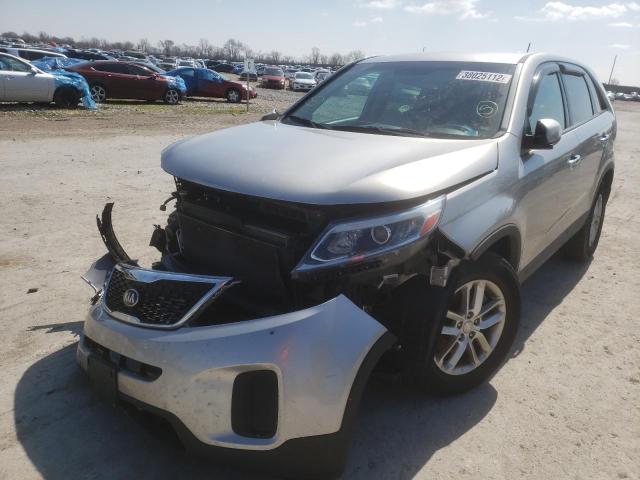Photo 2 from auction – 2015 KIA SORENTO LX with VIN 5XYKT3A63FG580237