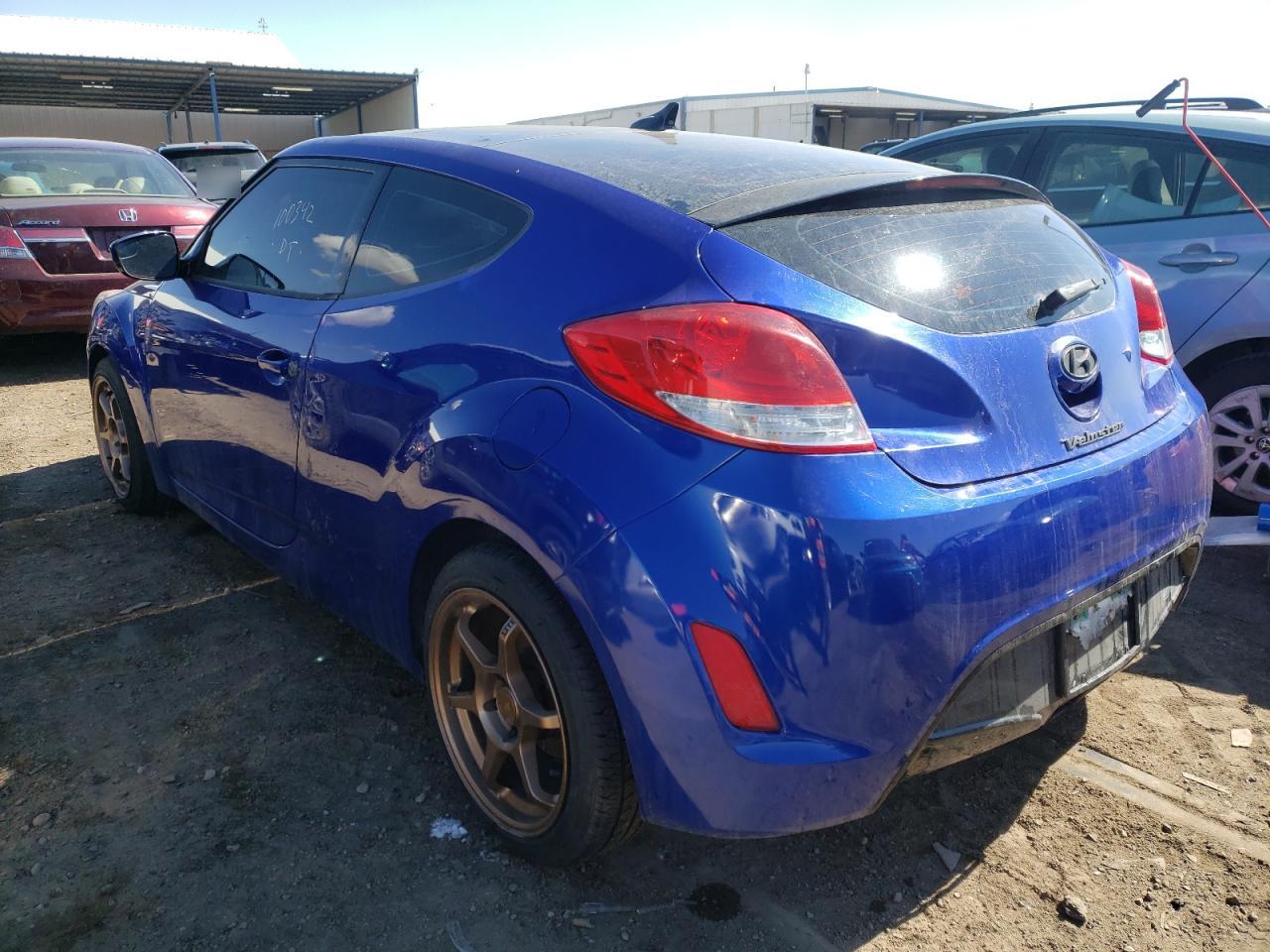 Photo 3 from auction – 2014 HYUNDAI VELOSTER with VIN KMHTC6AD9EU218264