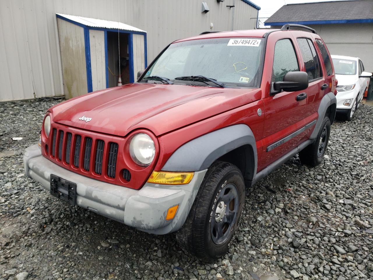 Photo 2 from auction – 2007 JEEP LIBERTY SP with VIN 1J4GL48K27W647925