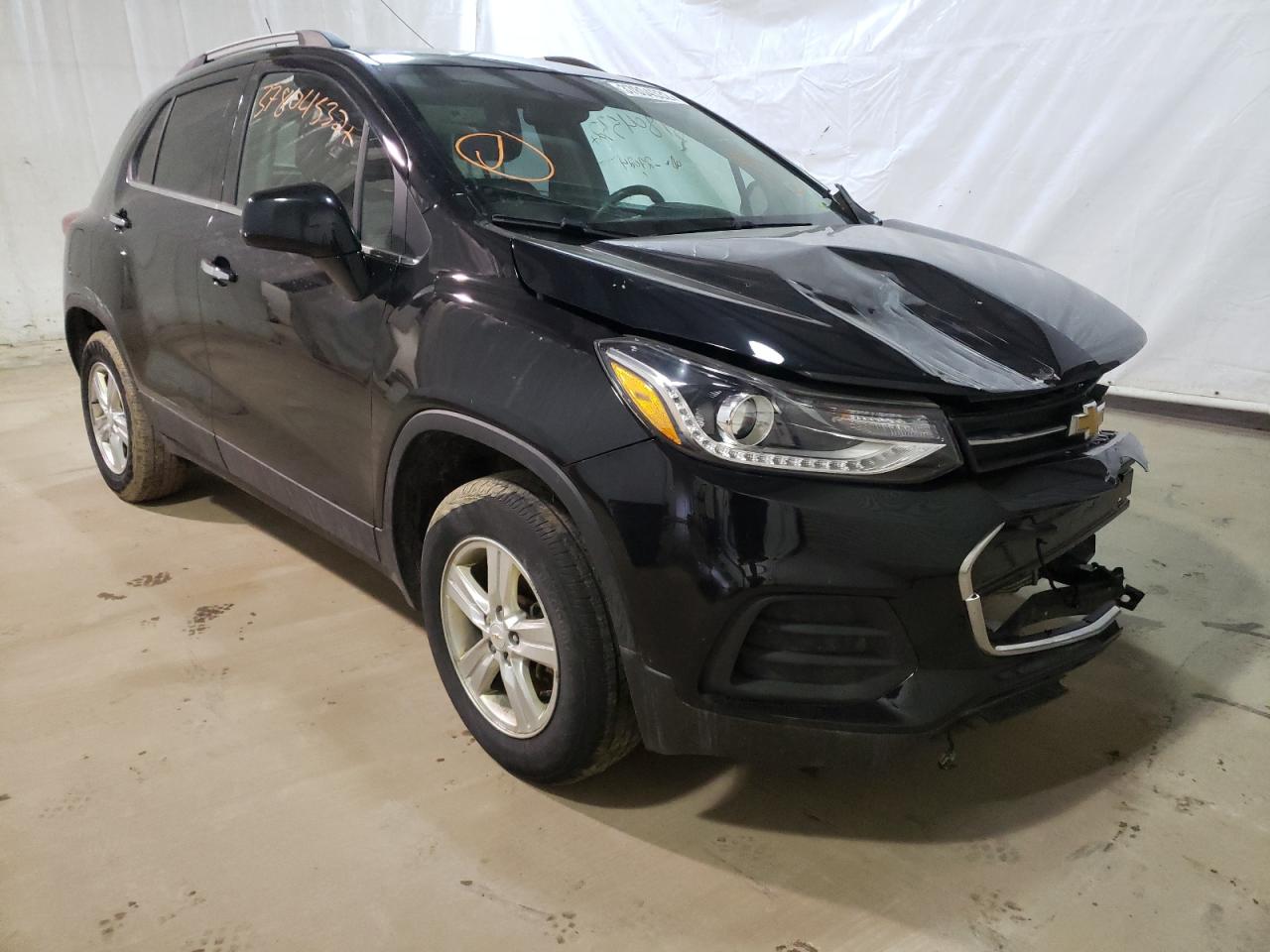CHEVROLET TRAX 1LT 2019 with VIN KL7CJPSB0KB717844 - Photo from auction