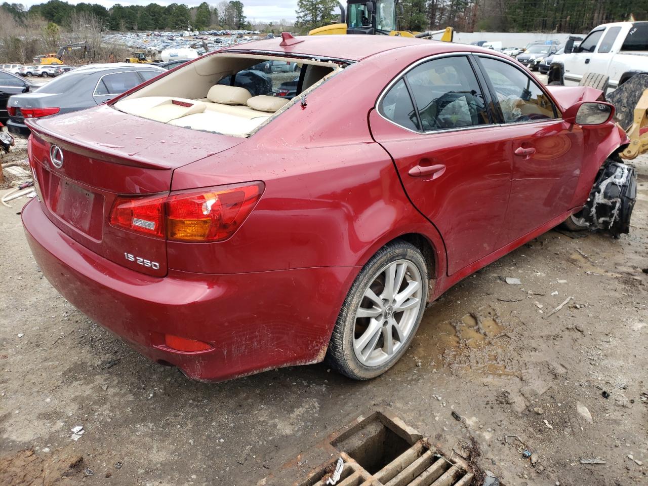Photo 4 from auction – 2008 LEXUS IS 250 with VIN JTHBK262182067244